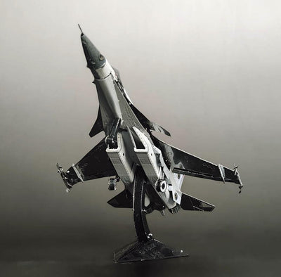 Shenyang J-15 Fighter Jet Metal Model Kit – 3D Puzzle Craft Gift | Flying Shark Chinese Aircraft DIY Model for Plane Enthusiasts