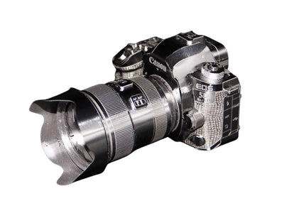 Canon Camera Metal Model Kit – 3D Puzzle DIY Craft Gift for Photography Lovers