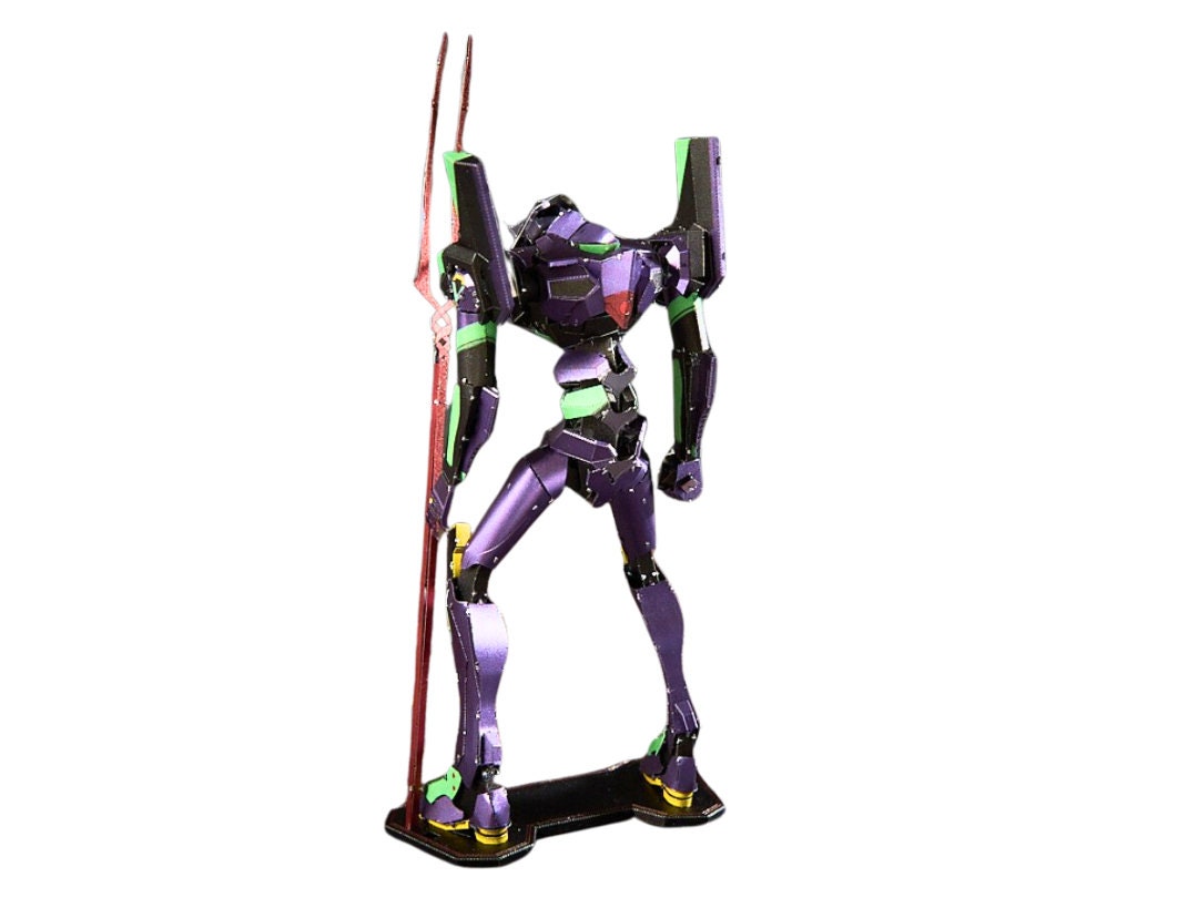 EVA Evangelion Action Figure 3D Puzzle Kit - Metal Model Craft for Anime Lovers