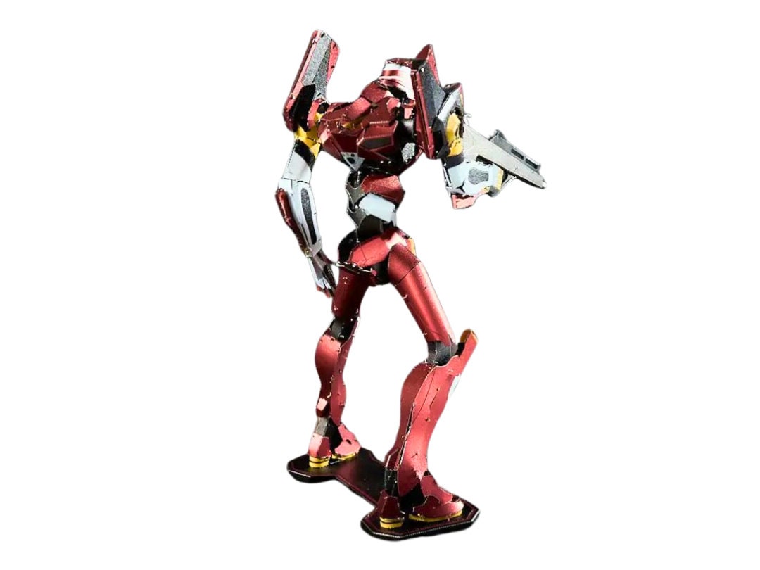 EVA Evangelion Action Figure 3D Puzzle Kit - Metal Model Craft for Anime Lovers