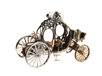 Cinderella Pumpkin Carriage Metal Model Kit – 3D Puzzle Craft for Fantasy Lovers