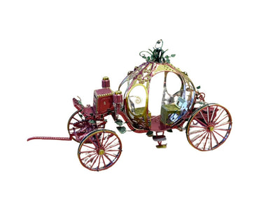 Cinderella Pumpkin Carriage Metal Model Kit – 3D Puzzle Craft for Fantasy Lovers