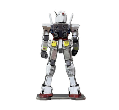 RX-0 Unicorn Gundam 3D Metal Model Kit – Intricate Laser-Cut Puzzle for Mecha & Model Enthusiasts