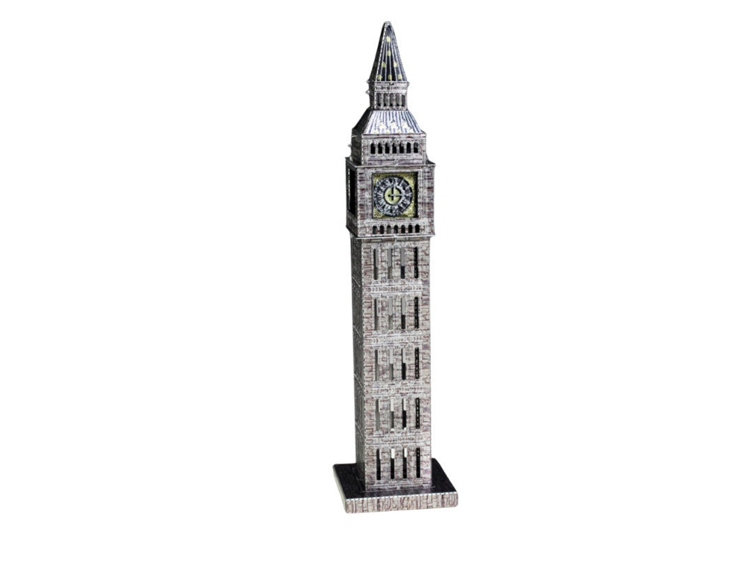 Big Ben London Metal Model Kit – 3D Puzzle DIY Craft Gift | Laser Cut UK Landmark Building Set