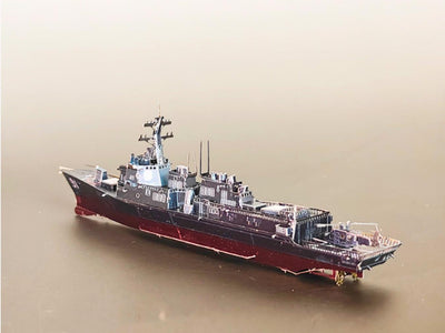 Arleigh Burke-class Destroyer Metal Model Kit – 3D Laser-Cut Puzzle for Military & Naval Enthusiasts