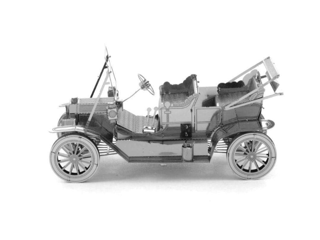 Ford 1908 Model T Car Metal Model Kit – 3D Laser-Cut Puzzle for Car Enthusiasts
