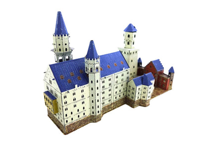 Neuschwanstein Castle Metal Model Kit – 3D Puzzle Craft for Architecture & Disney Fans