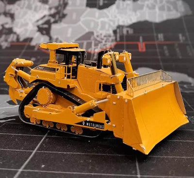 Dozer Dump Truck Excavator Metal Model Kit – 3D Puzzle Craft Gift for Truck Lovers & Hobbyists