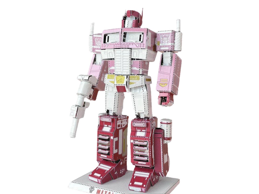 Optimus Prime Transformer 3D Metal Puzzle – DIY Craft Kit for Robot Enthusiasts