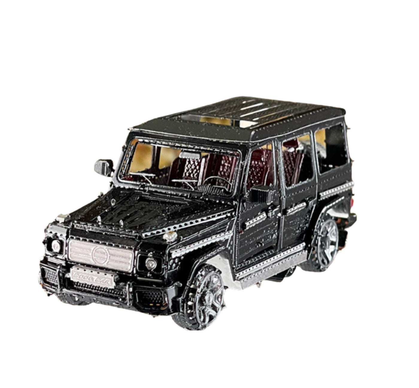 G-Class BZS G500 Off-Road Vehicle 3D Metal Puzzle Kit – DIY Laser-Cut Model for Car Enthusiasts & Hobby Builders