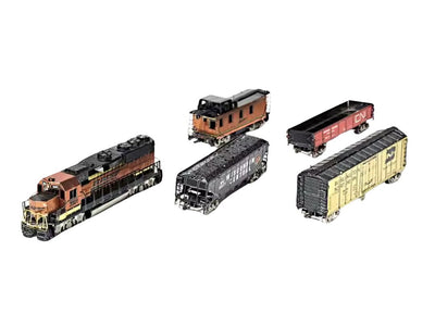Armoured Train Metal Model Kit – 3D Laser-Cut Puzzle for Train Enthusiasts