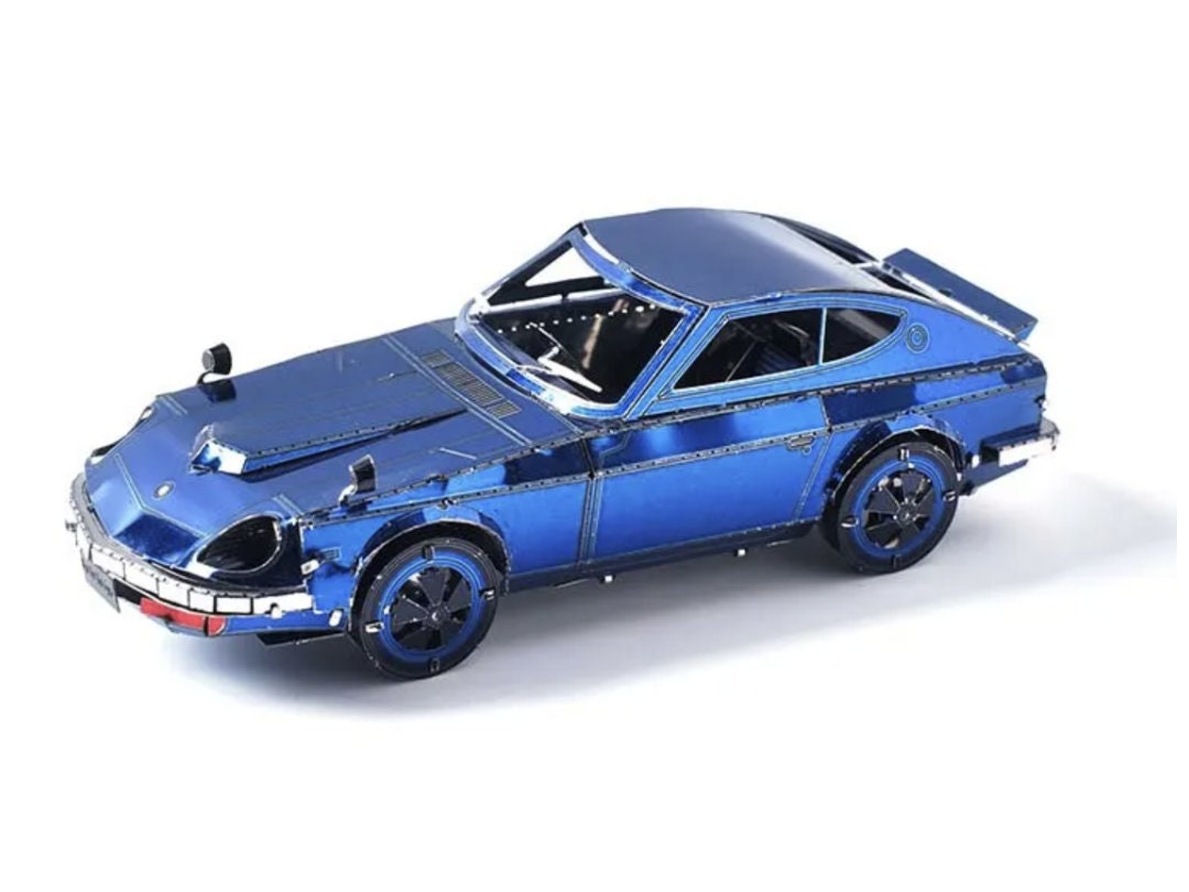 Japanese Nissan Coupe Metal Model Kit – 3D Puzzle Craft Gift | DIY Laser Cut Car Model for Auto Enthusiasts