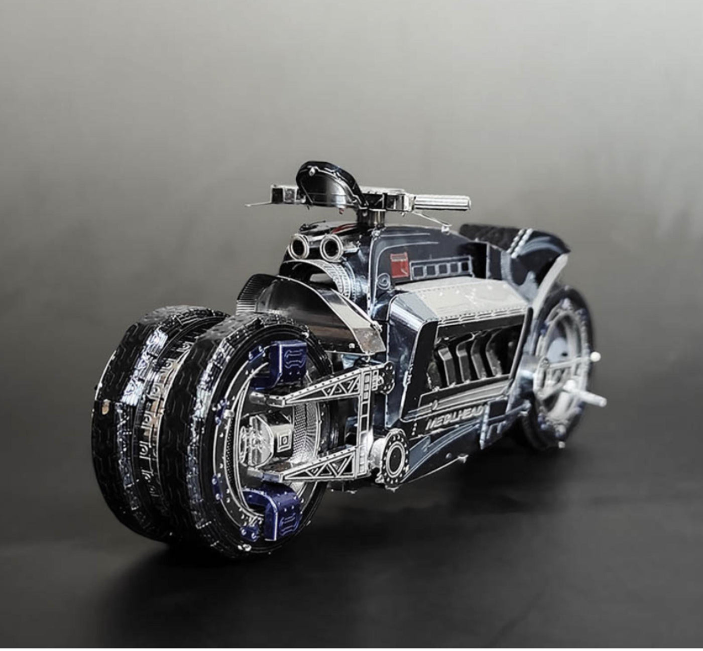 Dodge Tomahawk V10 Motorbike Metal Model Kit – 3D Puzzle Craft for Motorcycle Lovers, DIY Hobby Gift