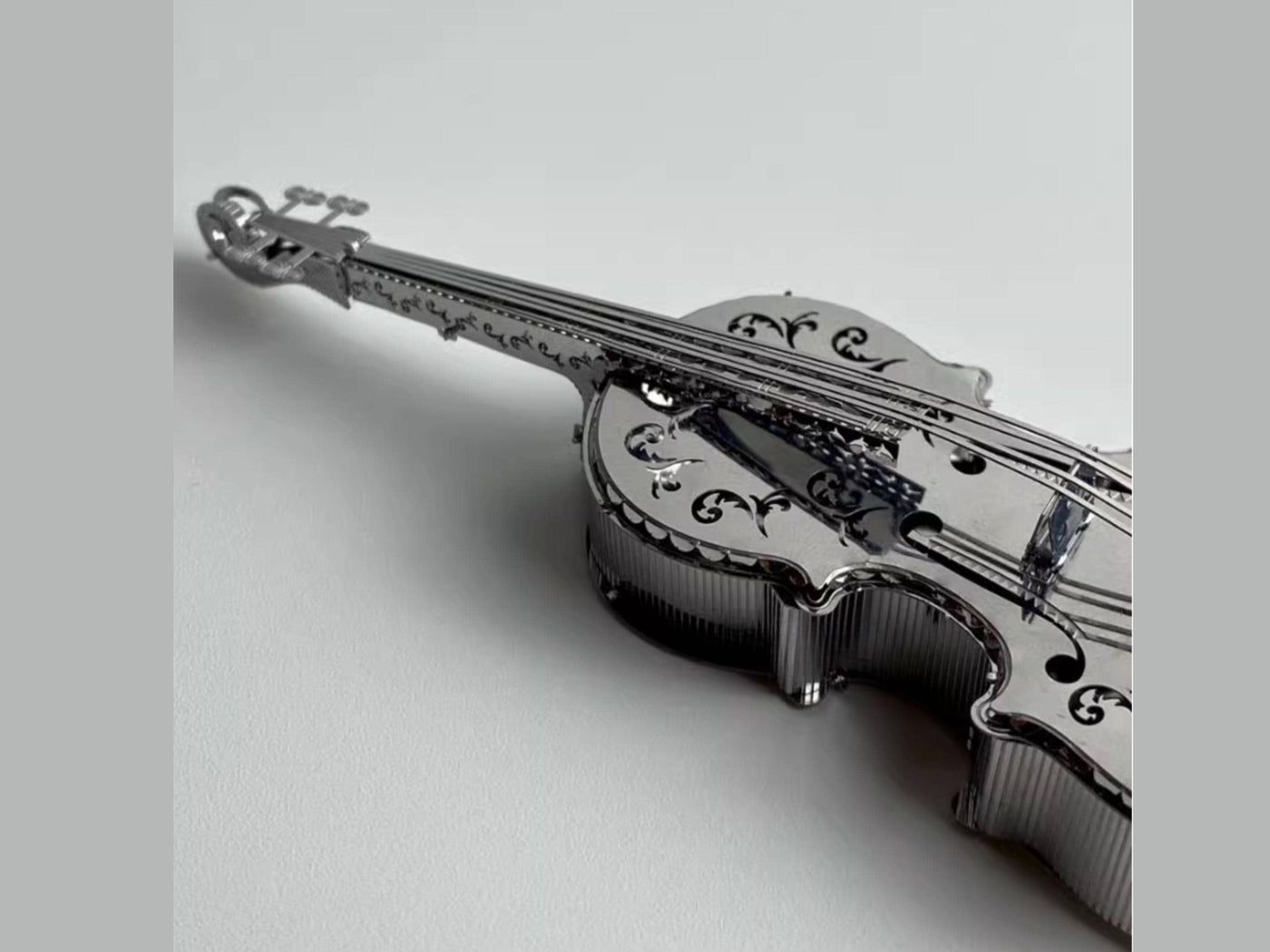 Violin Metal Model Kit 3D Puzzle Craft Gift Laser Cut Puzzles Jigsaw Hobby Gift for Music Instrument Lover
