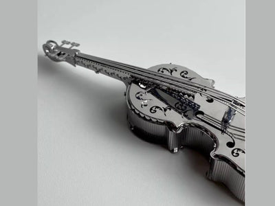 Violin Metal Model Kit 3D Puzzle Craft Gift Laser Cut Puzzles Jigsaw Hobby Gift for Music Instrument Lover