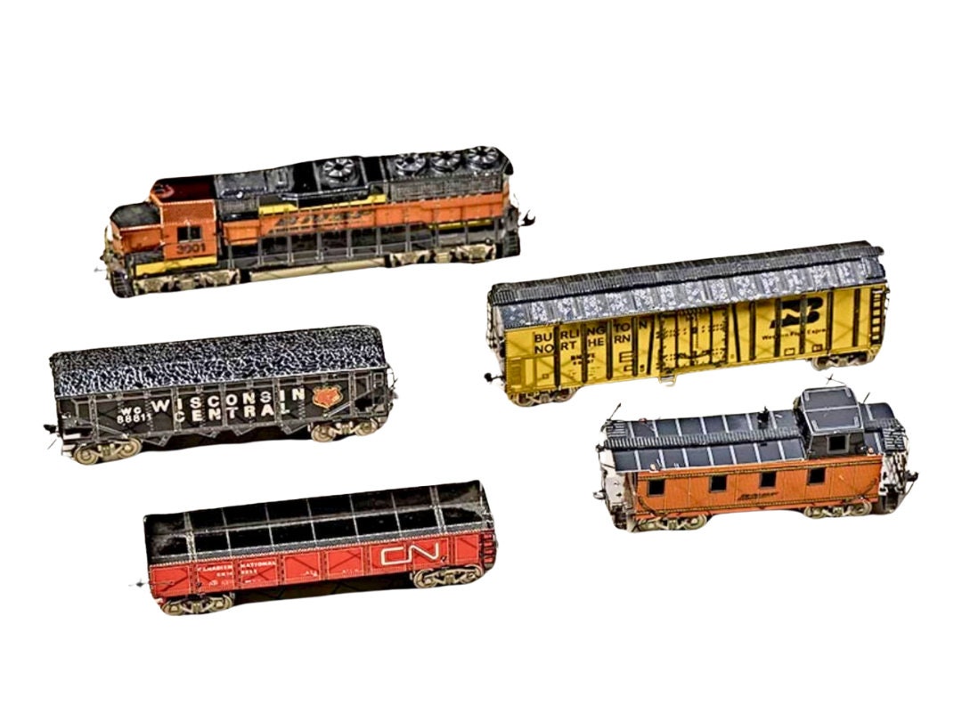 Armoured Train Metal Model Kit – 3D Laser-Cut Puzzle for Train Enthusiasts