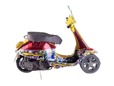 Vespa Primavera 150 Motorbike Metal Model Kit – 3D Puzzle Craft Gift for Motorbike Enthusiasts