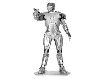 Marvel Iron Man Metal Model Kit – 3D Puzzle DIY Craft Gift | Laser Cut Superhero Figure for Iron Man Fans