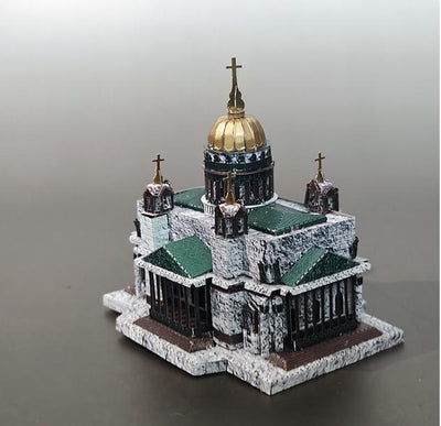 Saint Isaac's Cathedral Metal Model Kit – 3D Puzzle Craft Gift for Home Decoration & Architecture Lovers