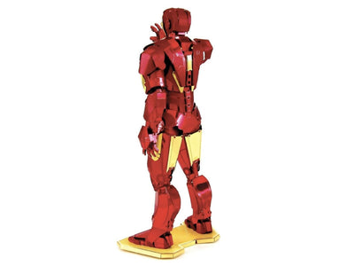 Marvel Iron Man Metal Model Kit – 3D Puzzle DIY Craft Gift | Laser Cut Superhero Figure for Iron Man Fans