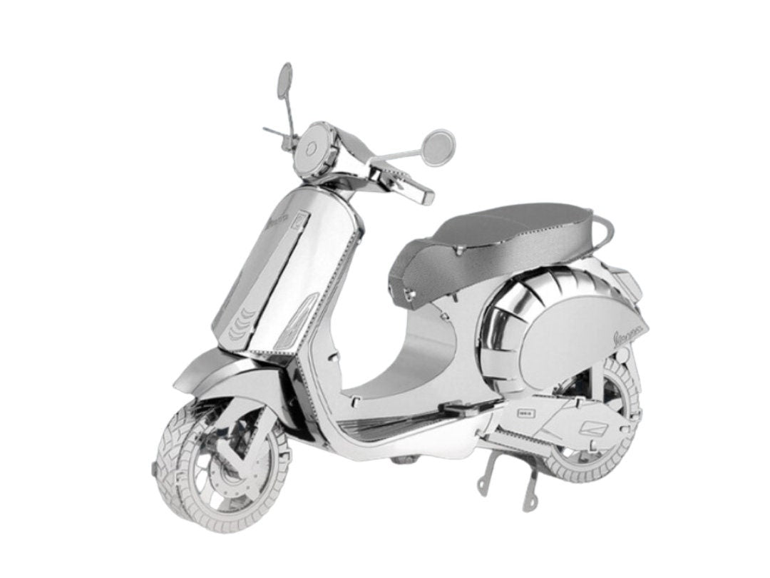 Vespa Primavera 150 Motorbike Metal Model Kit – 3D Puzzle Craft Gift for Motorbike Enthusiasts