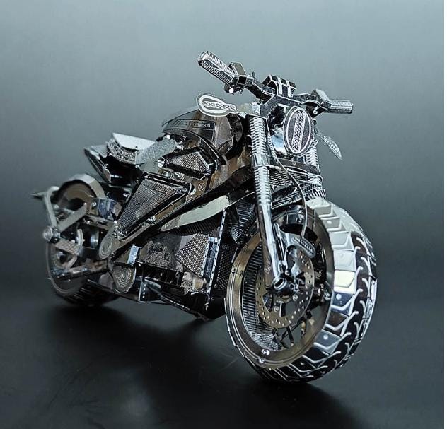 Puzzle Kit, Collection Item, Unique Gift, Laser Cut Model, Harley-Davidson Livewire electric motorbike Puzzle, Creative Gift, for motorbike lover,
Harley-Davidson Livewire electric motorbike Metal Model Kit, Metal Model Kit Craft, Engaging Jigsaw
