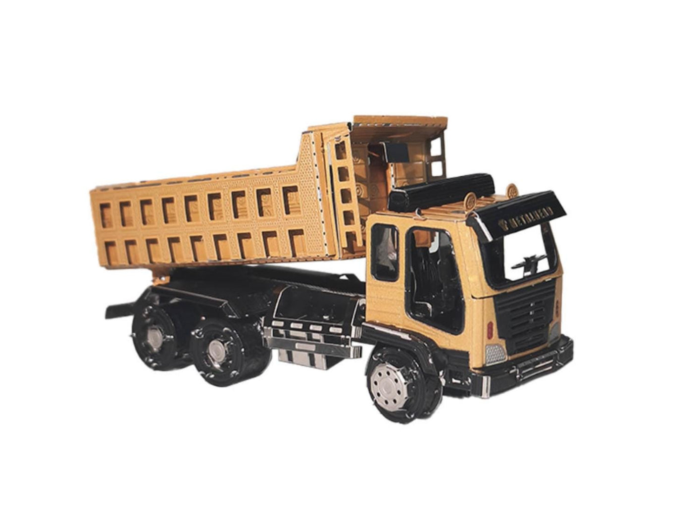 Dump Truck Metal Model Kit 3D Puzzle Craft Gift Laser Cut Puzzles Jigsaw Hobby Gift for Truck lover Construction Vehicle Home Decoration