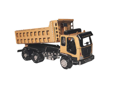 Dump Truck Metal Model Kit 3D Puzzle Craft Gift Laser Cut Puzzles Jigsaw Hobby Gift for Truck lover Construction Vehicle Home Decoration