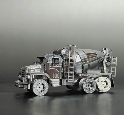 Mixer Truck Metal Model Kit 3D Puzzle Craft Gift Laser Cut Puzzles Jigsaw Hobby Gift for Truck lover Construction Vehicle Home Decoration