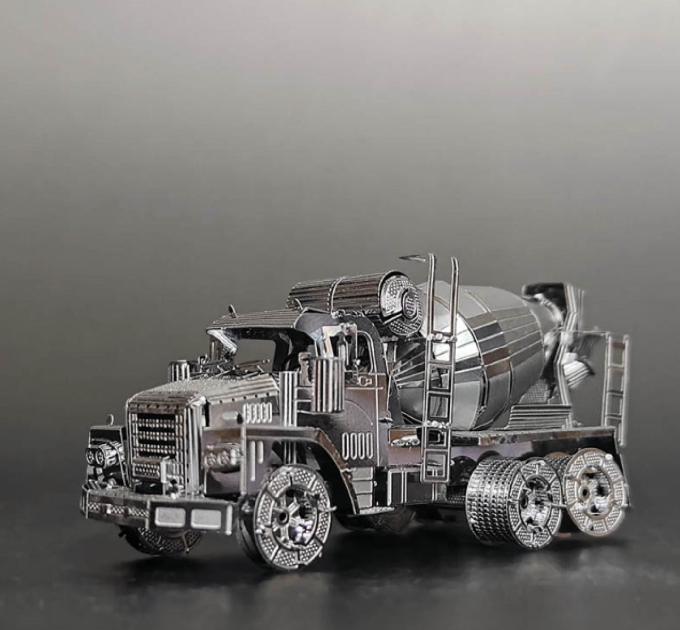 Mixer Truck Metal Model Kit 3D Puzzle Craft Gift Laser Cut Puzzles Jigsaw Hobby Gift for Truck lover Construction Vehicle Home Decoration