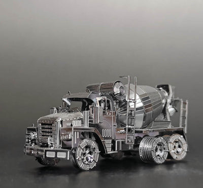 Mixer Truck Metal Model Kit 3D Puzzle Craft Gift Laser Cut Puzzles Jigsaw Hobby Gift for Truck lover Construction Vehicle Home Decoration
