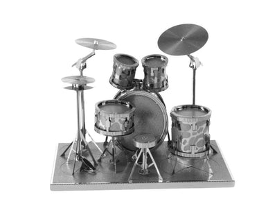 Drum set Metal Model Kit 3D Puzzle Craft Gift Laser Cut Puzzles Jigsaw Hobby Gift for Music Instrument lover