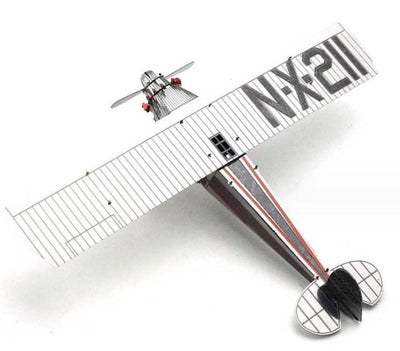 Spirit of Saint Louis Metal Model Kit 3D Puzzle Craft Gift Fighter Plane Aircraft Laser Cut Puzzles Jigsaw Hobby Gift