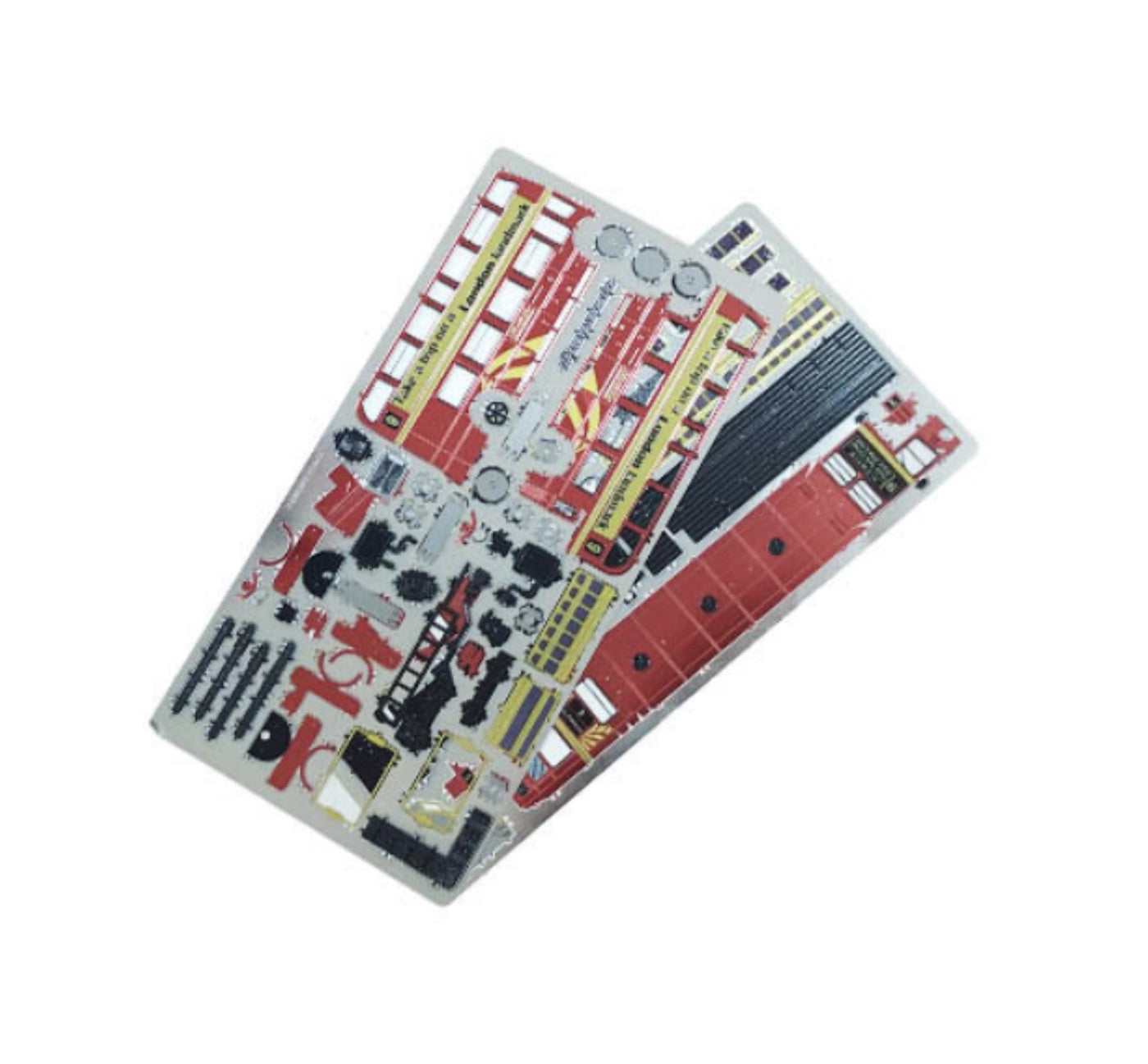 Vintage Metal Car British London Double-decker Bus Metal Model Kit 3D Puzzle Craft Gift Laser Cut Puzzles Jigsaw Hobby Gift for Car Lover