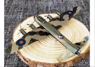 Avro Lancaster Bomber Metal Model Kit 3D Puzzle Craft Gift fighter Plane Aircraft Laser Cut Puzzles Jigsaw Hobby Gift for Plane Lover