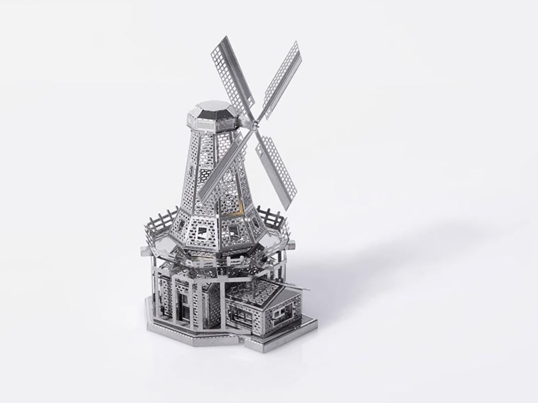 Dutch Windmill Metal Model Kit 3D Puzzle Craft Gift Laser Cut Puzzles Jigsaw Hobby Gift