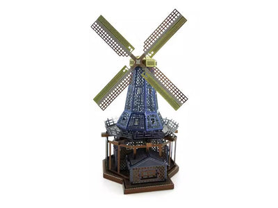 Dutch Windmill Metal Model Kit 3D Puzzle Craft Gift Laser Cut Puzzles Jigsaw Hobby Gift