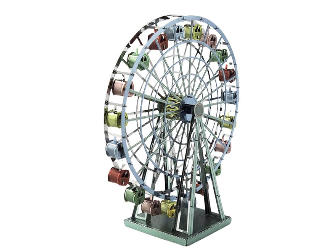 Ferris Wheel Metal Model Kit 3D Puzzle Craft Gift Laser Cut Puzzles Jigsaw