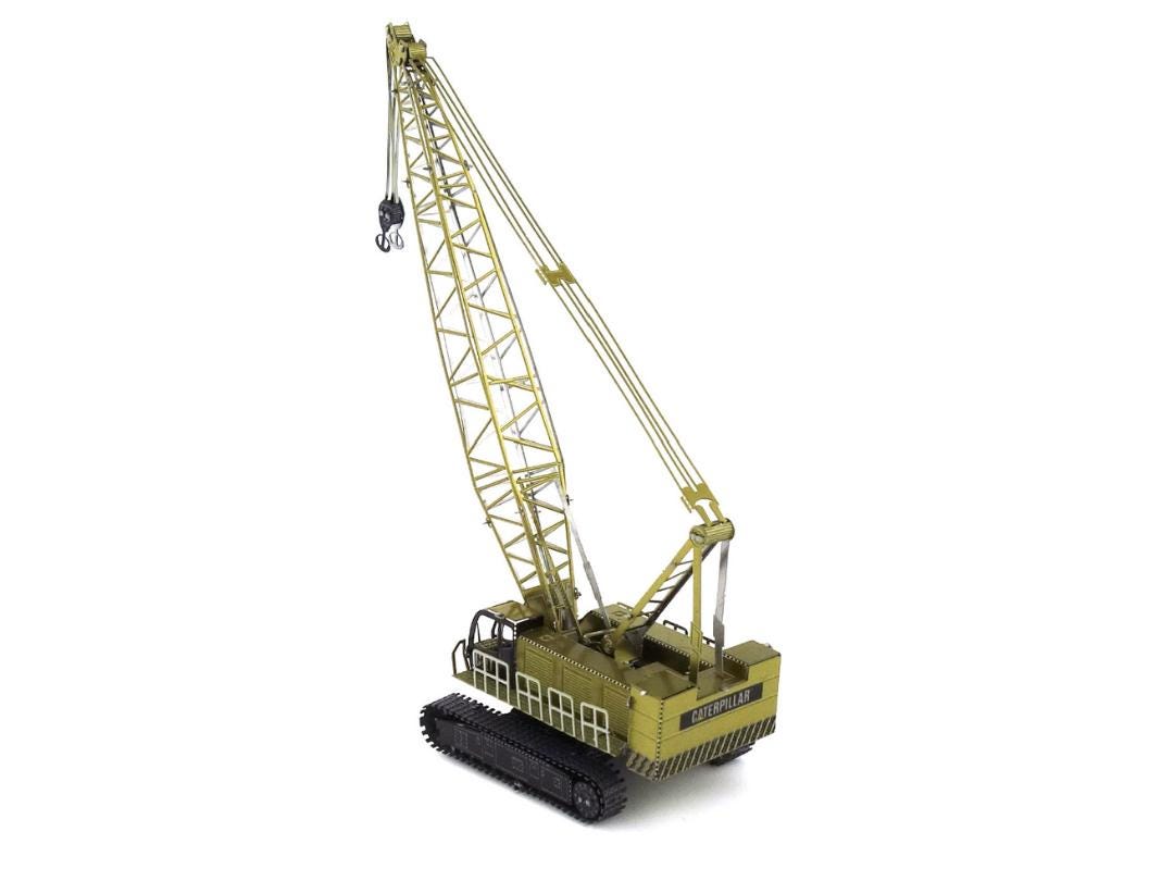 Remote Control Side Crane Truck Metal Model Kit 3D Puzzle Craft Gift Laser Cut Puzzles Jigsaw Hobby Gift for Car Lover