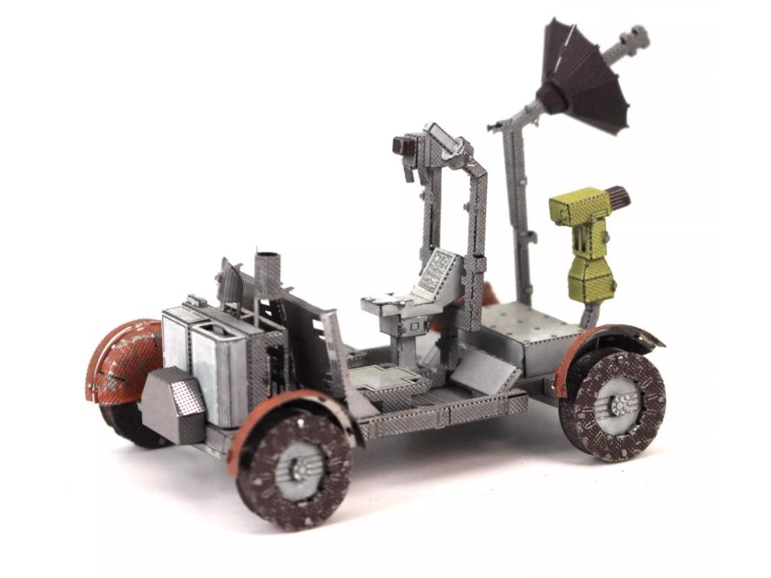 NASA Apollo Lunar Roving Vehicle Metal Model Kit 3D Puzzle Craft Gift Laser Cut Puzzles Jigsaw Hobby Gift for Space Lover