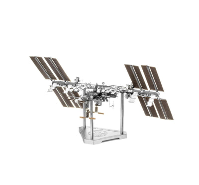 International Space Station Metal Model Kit 3D Puzzle Craft Gift Laser Cut Puzzles Jigsaw Hobby Gift for Space Lovers Handmade Decoration