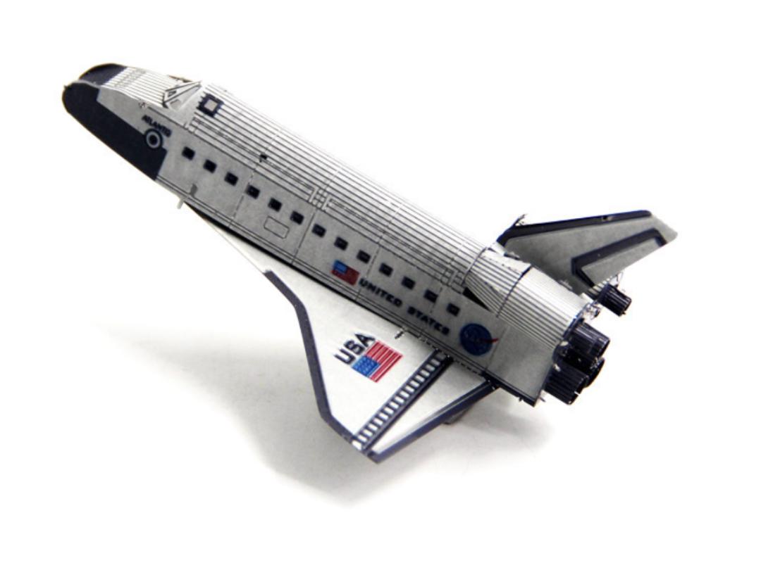 Space Shuttle Atlantis Metal Model Kit 3D Puzzle Craft Gift Laser Cut Puzzles Jigsaw Hobby Gift for space lovers handmade
