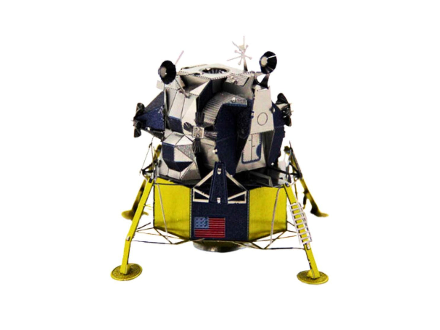 US Apollo Lunar Module Metal Model Kit 3D Puzzle Craft Gift Laser Cut Puzzles Jigsaw Hobby Gift for Space Lover