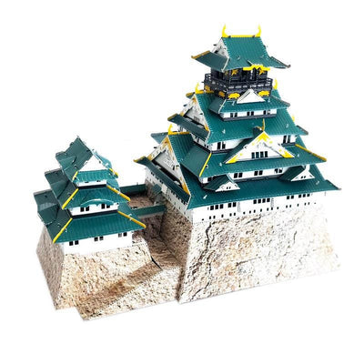 Osaka Castle Metal Model Kit 3D Puzzle Craft Gift Japan Style Laser Cut Puzzles Jigsaw Hobby Gift