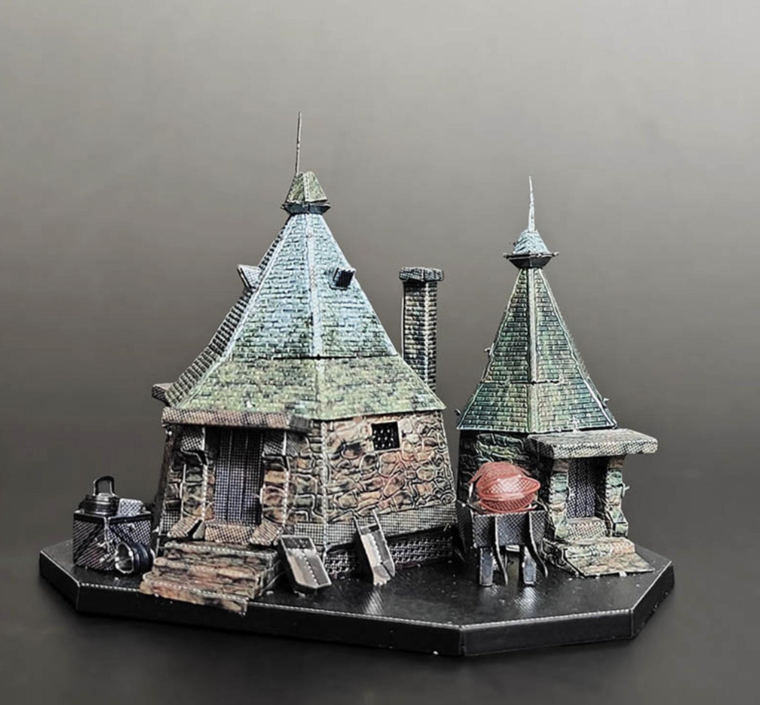 Hagrid's Hut Metal Model Kit 3D Puzzle Craft Gift Hagrid Cottage Laser Cut Puzzles Jigsaw Hobby Gift for Harry Potter lover
