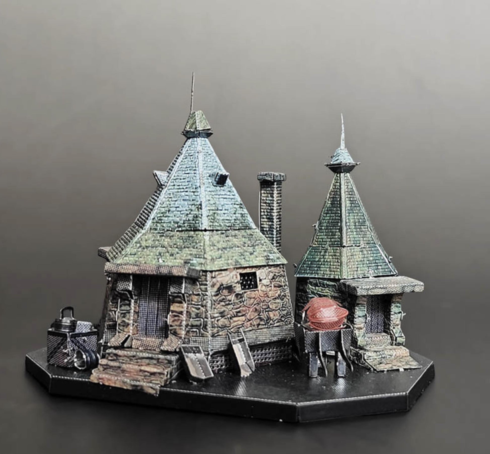 Hagrid's Hut Metal Model Kit 3D Puzzle Craft Gift Hagrid Cottage Laser Cut Puzzles Jigsaw Hobby Gift for Harry Potter lover