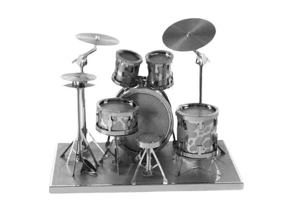 Drum set Metal Model Kit 3D Puzzle Craft Gift Laser Cut Puzzles Jigsaw Hobby Gift for Music Instrument lover