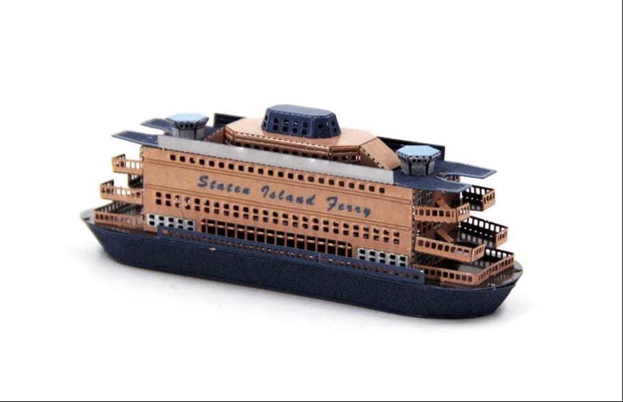 Staten Island Ferry New York Metal Model Kit 3D Puzzle Craft Gift Laser Cut Puzzles Jigsaw Hobby Gift