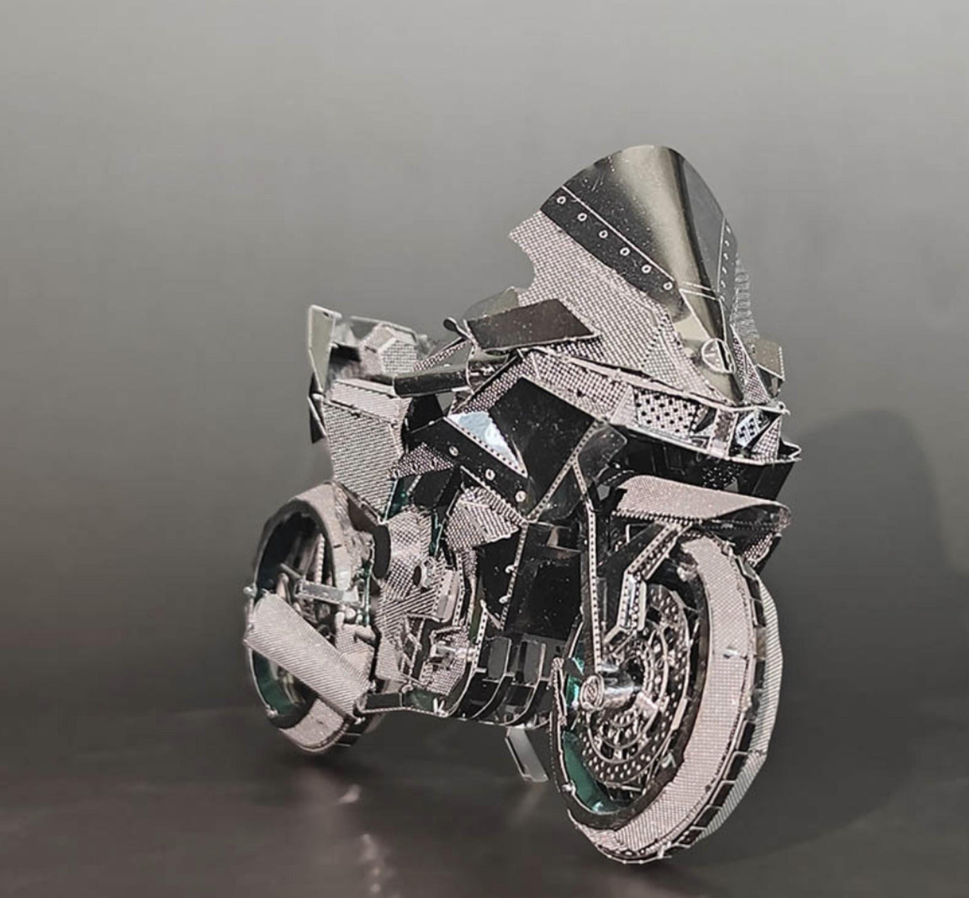 Kawasaki Ninja motor bike Metal Model Kit 3D Puzzle Craft Gift Laser Cut Puzzles Jigsaw Hobby Gift for motorcycle Lover