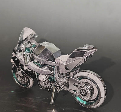 Kawasaki Ninja motor bike Metal Model Kit 3D Puzzle Craft Gift Laser Cut Puzzles Jigsaw Hobby Gift for motorcycle Lover